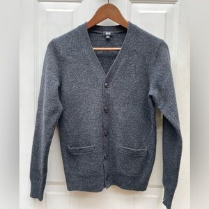 Charcoal boyfriend cardigan